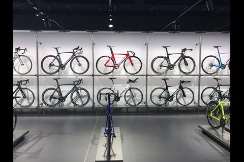 It features Ribble's full range of 2017 bikes